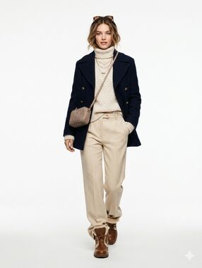 Miu Miu Archival Vintage 90s High-Rise Tailored Wool Trousers